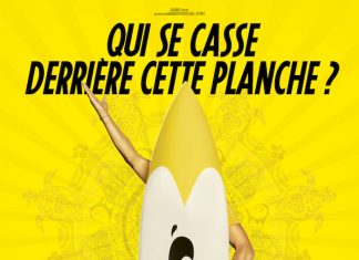 Qui se casse derrière cette planche ?