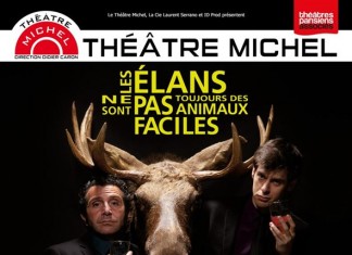 Les élans ne sont pas des animaux faciles, une pièce à voir !