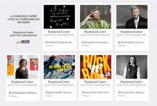 La Fondation Cartier lance sa chaîne musicale sur Deezer