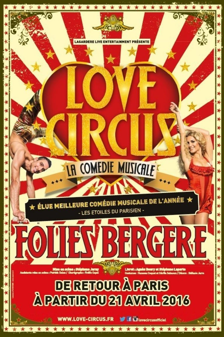 Love Circus : une comédie musicale légère et entraînante aux Folies Bergères