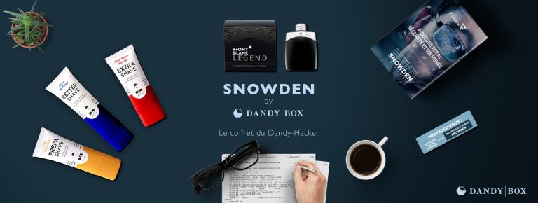 Résultats concours Dandy Box : 2 coffrets Snowden gagnés