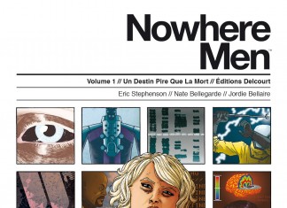 Nowhere Men, tome 1 : un comics de Eric Stephenson et Nate Bellegarde (Delcourt) Nowhere Men